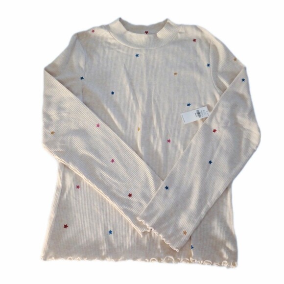 NWT Old Navy Cream Turtleneck Top sz 18 XXL Girls - Picture 1 of 6